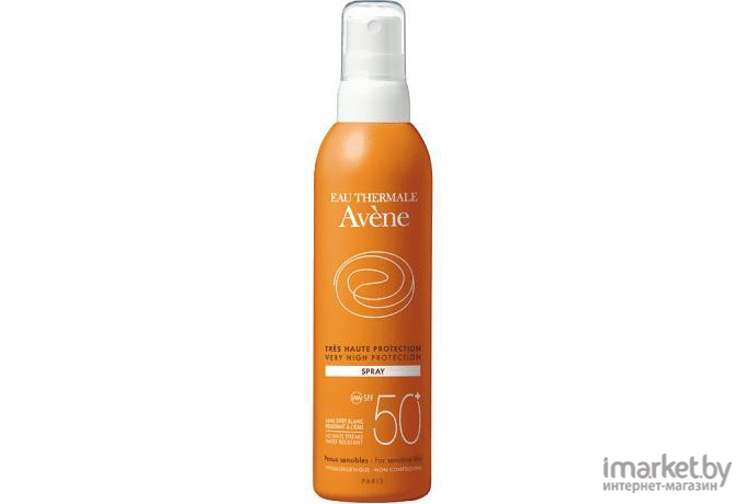 Спрей солнцезащитный Avene SPF50+ (200мл)