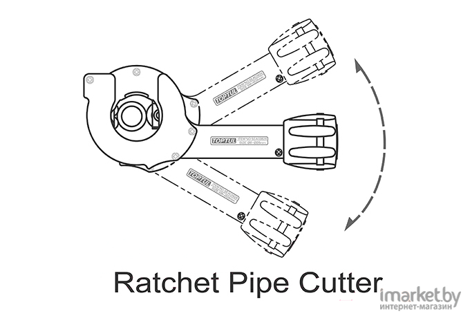 Труборез Toptul SEAC2867