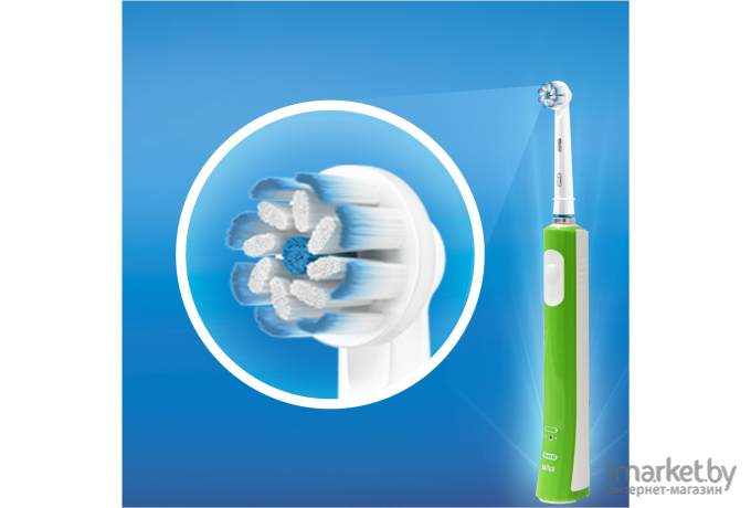 Электрическая зубная щетка Braun Oral-B Junior For Children Aged 6+ Green / D16.513.1