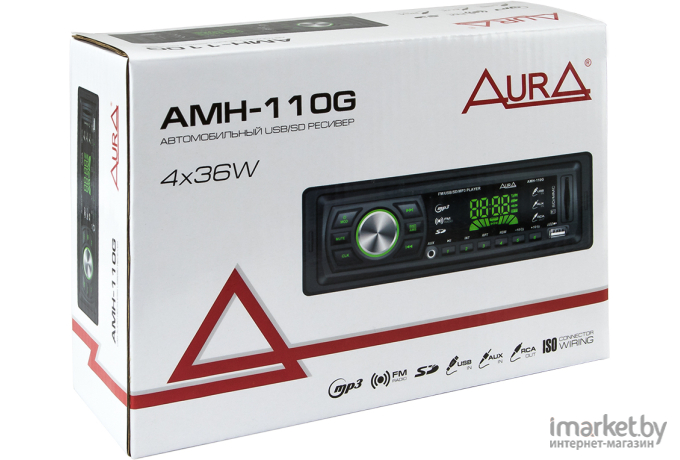 Бездисковая автомагнитола AURA AMH-110G
