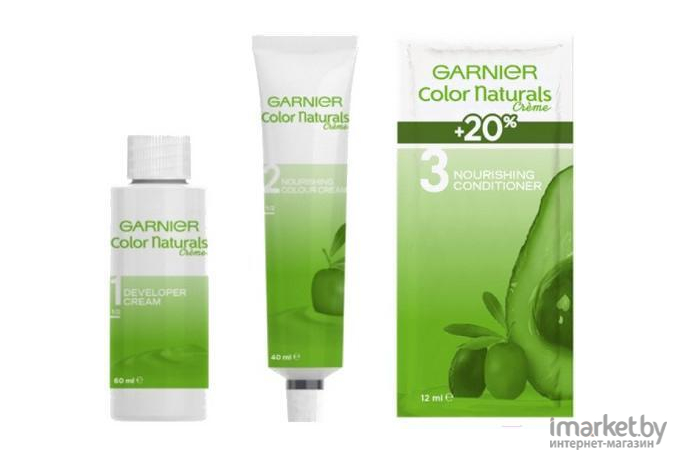 Крем-краска для волос Garnier Color Naturals Creme 6.41 (сияющий янтарь)