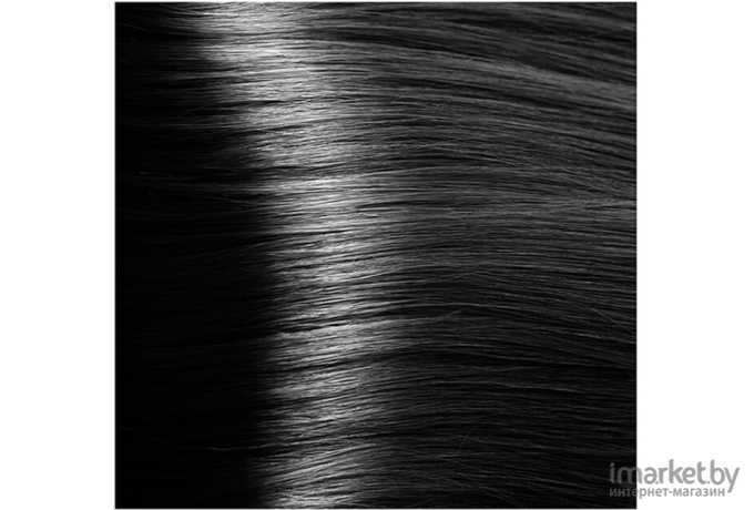 Крем-краска для волос Kapous Hyaluronic Acid с гиалуроновой кислотой 1.0 (черный)