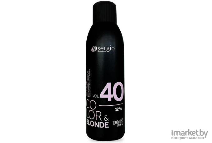 Краска для волос Sergio Professional Эмульсия для окисления Color&Blonde 40Vol. 12% 1л
