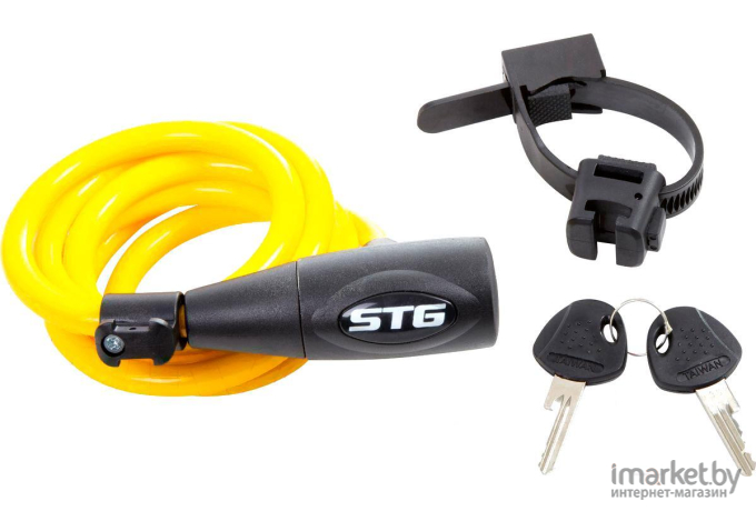 Велозамок STG Х83380/CL-428 (150см, желтый)
