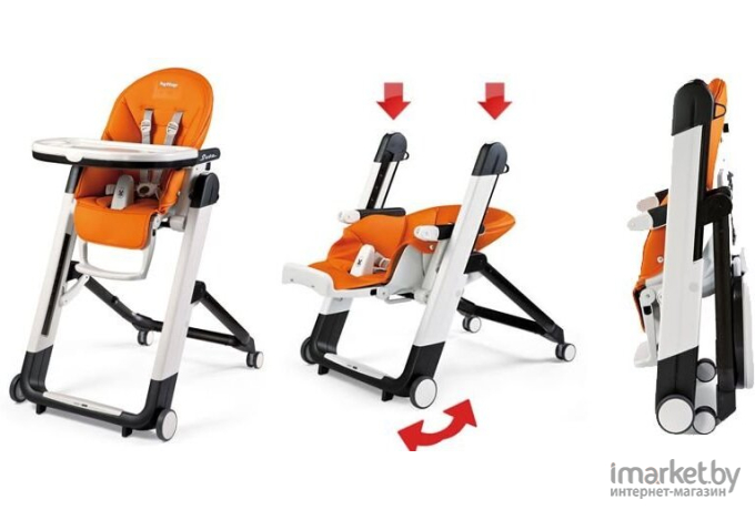 Стульчик для кормления Peg-Perego Siesta Arancia