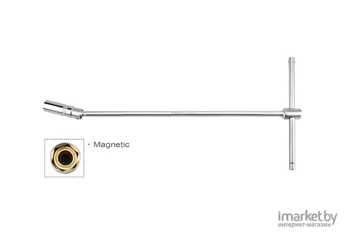 Ключ свечной Toptul 21мм магнитный [CTHB2145]
