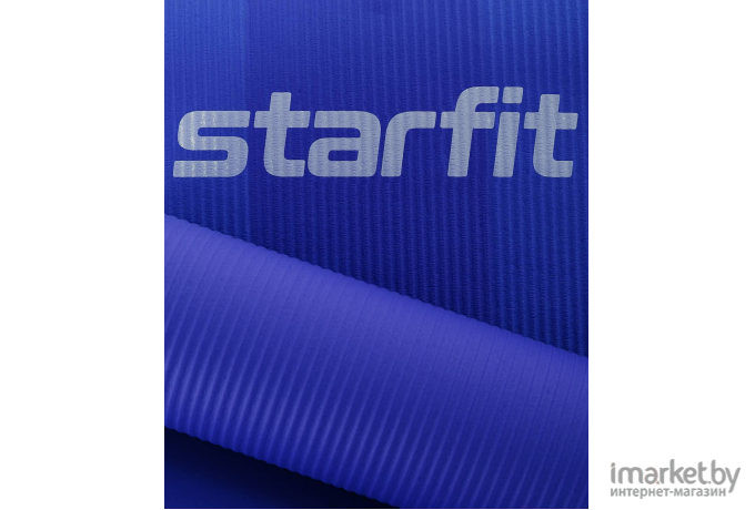 Коврик для йоги и фитнеса Starfit FM-301 NBR 183x58x1.2см синий