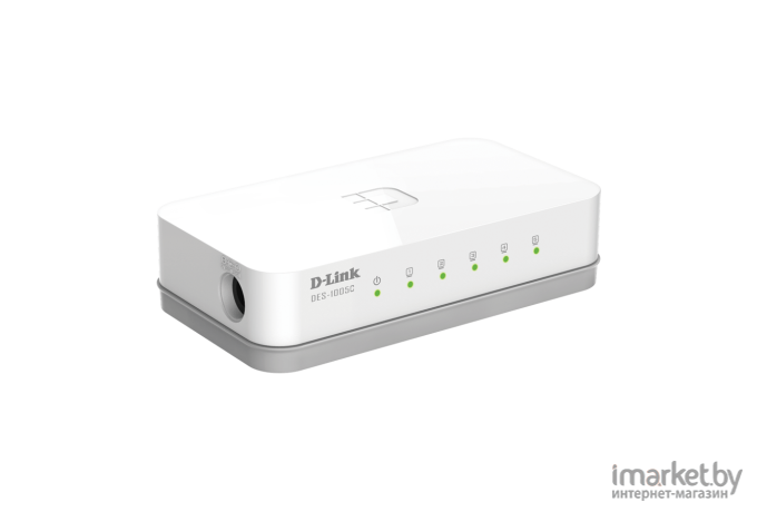 Коммутатор D-Link 5 - port Desktop Switch (5UTP, 10 / 100Mbps) [DES-1005C]