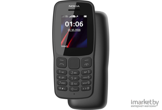 Мобильный телефон Nokia 106 2018 / TA-1114 (серый)