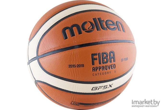 Баскетбольный мяч Molten BGF5X FIBA (размер 5)