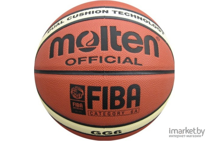 Баскетбольный мяч Molten BGG6X FIBA (размер 6)