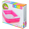 Надувной бассейн Intex розовый 57100NP
