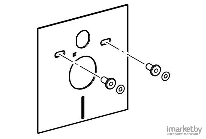 Шумоизоляция для унитаза Geberit 156.050.00.1