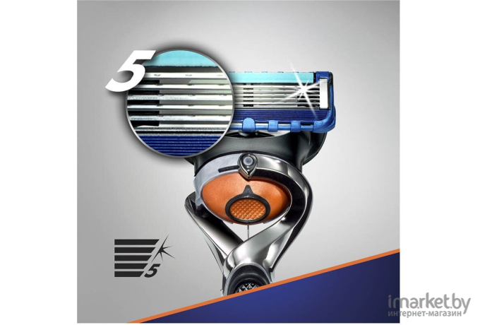 Бритвенный станок Gillette Fusion ProGlide Flexball +2 кассеты