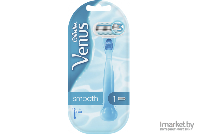 Бритвенный станок Gillette Venus +1 кассета