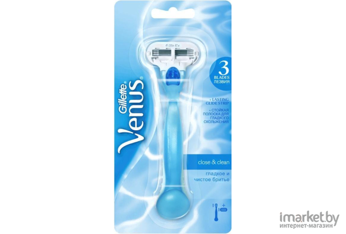 Бритвенный станок Gillette Venus +1 кассета