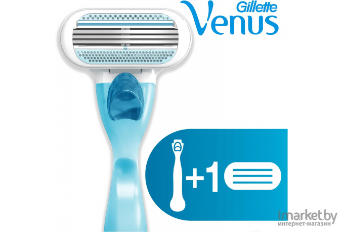 Бритвенный станок Gillette Venus +1 кассета