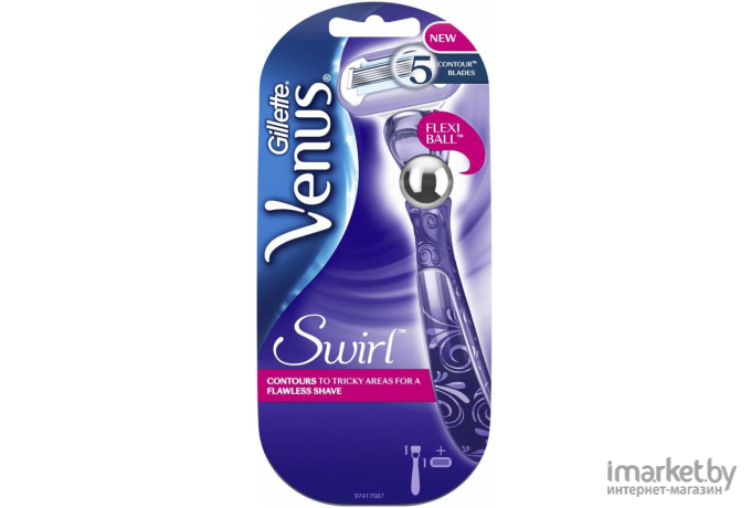 Бритвенный станок Gillette Venus Swirl +1 кассета