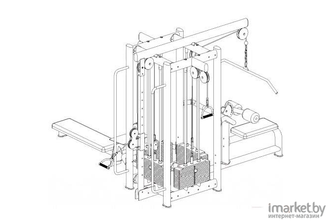 Мультистанция Bronze Gym BS-8848_C