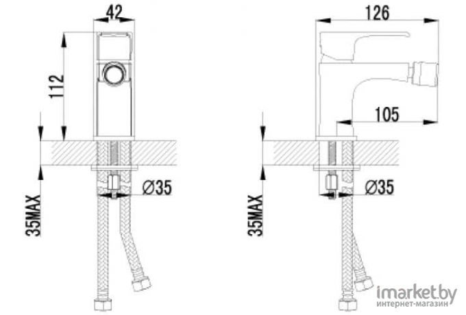 Смеситель LEMARK Plus Factor LM1608C