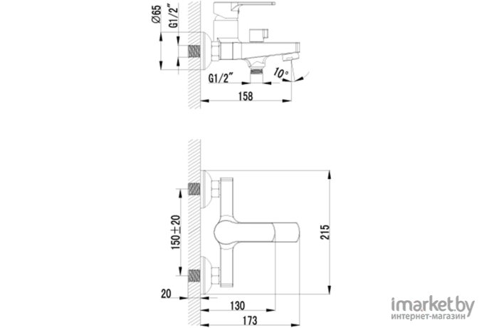 Смеситель Lemark Plus Grace [LM1512C]