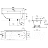 Ванна стальная Kaldewei Eurowa 170x70