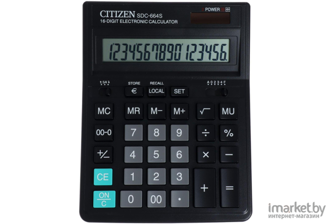 Калькулятор Citizen SDC-664 S