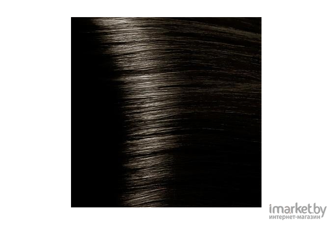 Крем-краска для волос Kapous Studio Professional с женьшенем и рисовыми протеинами 4.1 (пепельно-коричневый)