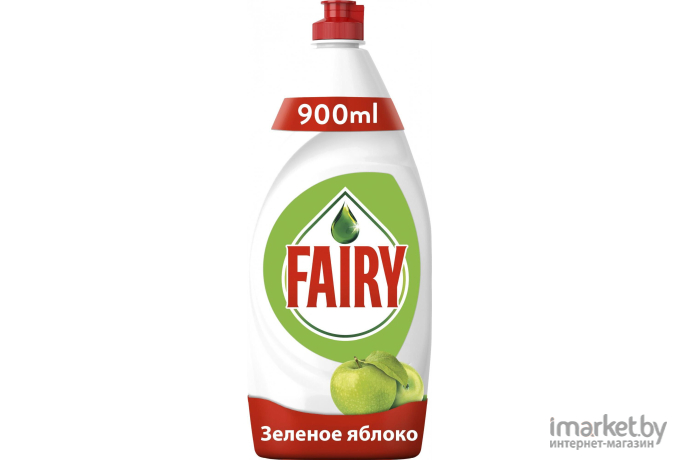 Средство для мытья посуды Fairy Окси Зеленое яблоко (900мл)