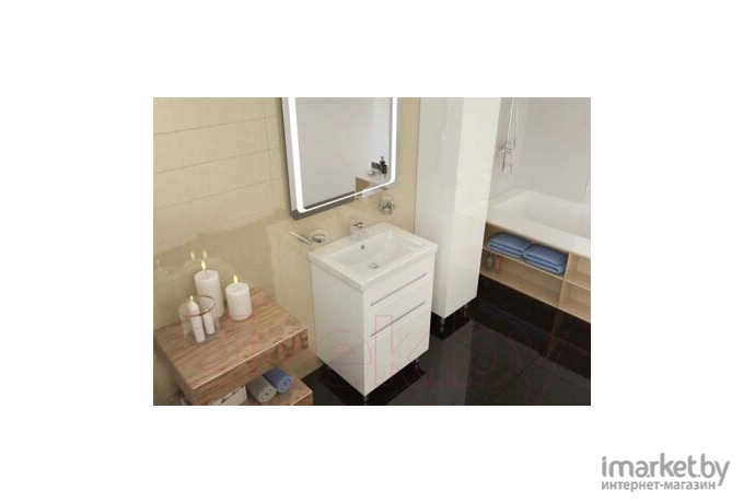 Мебель для ванных комнат Аква Родос Тумба под умывальник Омега 70 [АР0001423]