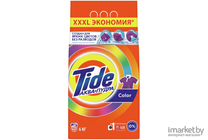 Стиральный порошок Tide Color Автомат 6кг