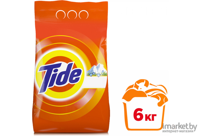 Стиральный порошок Tide Альпийская Свежесть Автомат 6кг