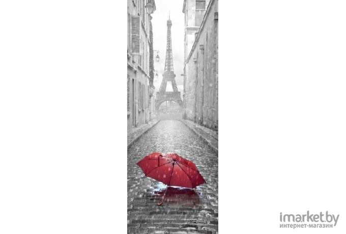 Фотообои Citydecor Красный зонт (100x254)