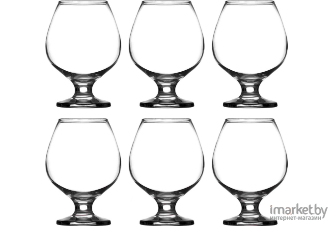 Набор бокалов для коньяка Pasabahce Бистро 44188/490041 (6шт)