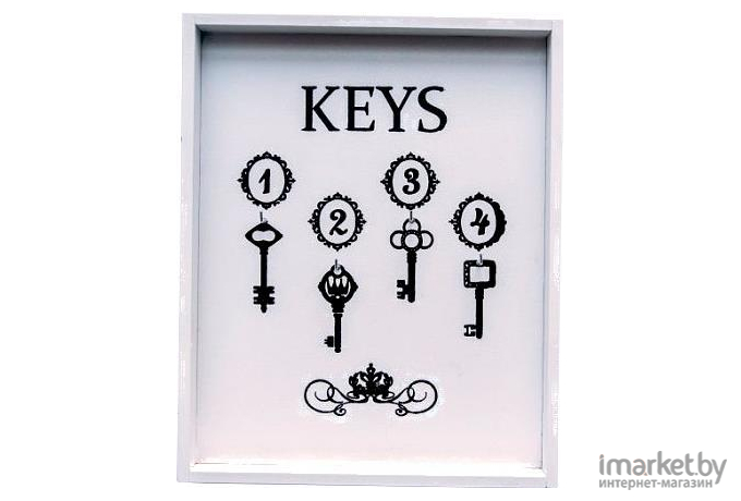 Ключница настенная Grifeldecor Keys / BZ172-4W41