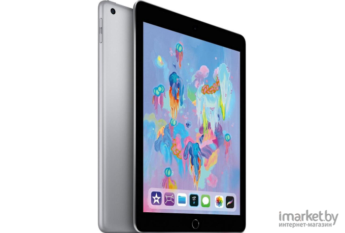 Планшет Apple iPad 2018 128GB LTE / MR722 (серый космос)