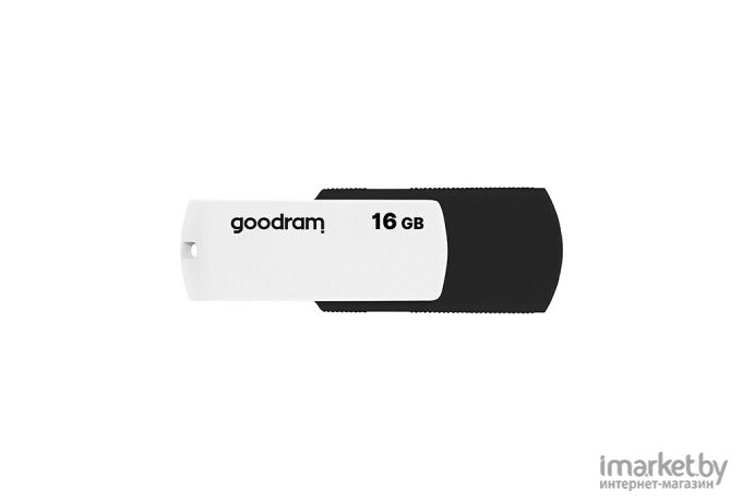 USB Flash GOODRAM UCO2 16GB (черный/белый) [UCO2-0160KWR11]