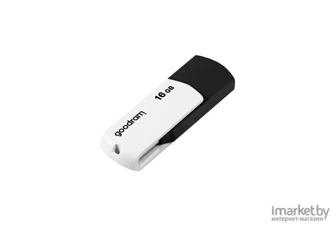 USB Flash GOODRAM UCO2 16GB (черный/белый) [UCO2-0160KWR11]