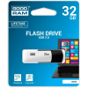 USB Flash GOODRAM UCO2 32GB (черный/белый) [UCO2-0320KWR11]