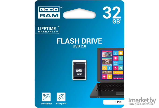 USB Flash GOODRAM UPI2 32GB (черный) [UPI2-0320K0R11]