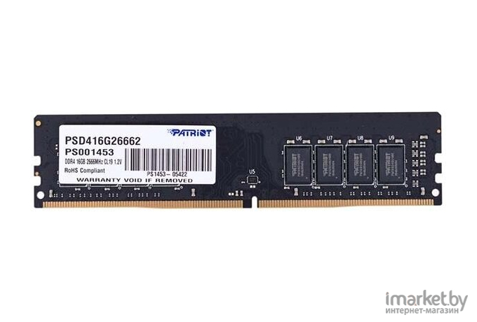 Оперативная память DDR4 Patriot PSD416G26662