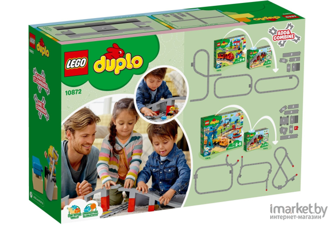 Конструктор Lego Duplo Железнодорожный мост 10872