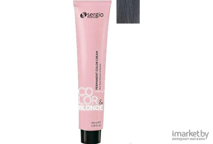 Крем-краска для волос Sergio Professional Color&Blonde 12.12 (ультра-св. блондин жемчужный лед)