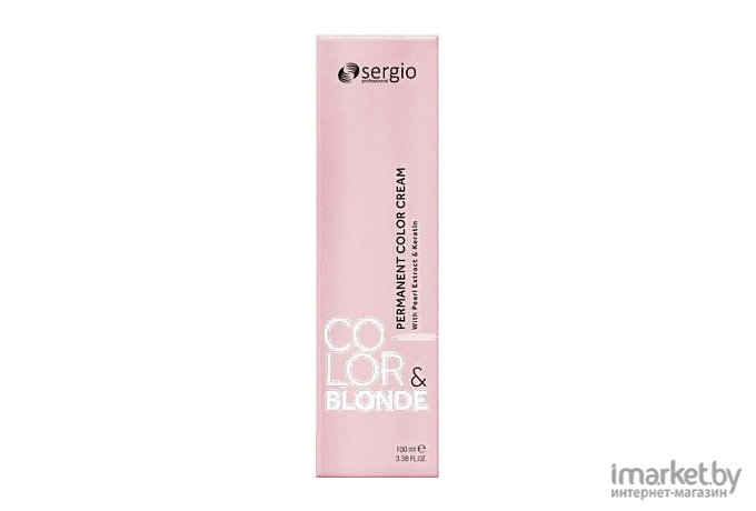Крем-краска для волос Sergio Professional Color&Blonde 4.31 (коричн. золот.-пепельн. глазиров)