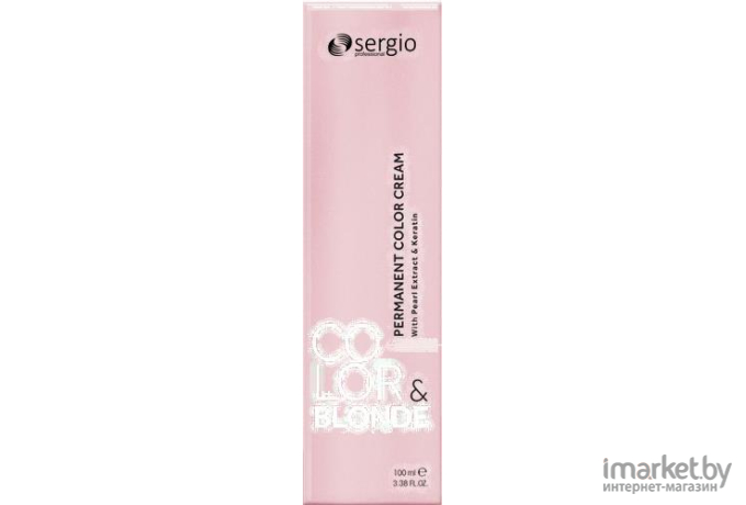 Крем-краска для волос Sergio Professional Color&Blonde 6.1 (темно-русый пепельный)