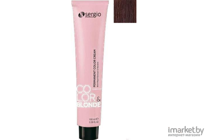 Крем-краска для волос Sergio Professional Color&Blonde 6.3 (темно-русый золотистый)