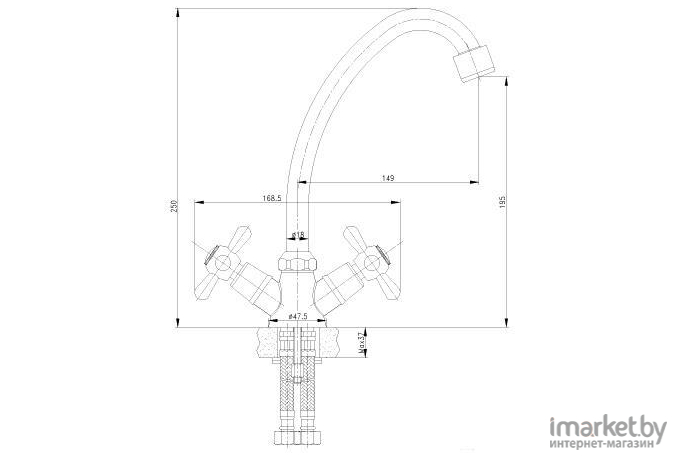 Смеситель LEMARK Soul LM6040C