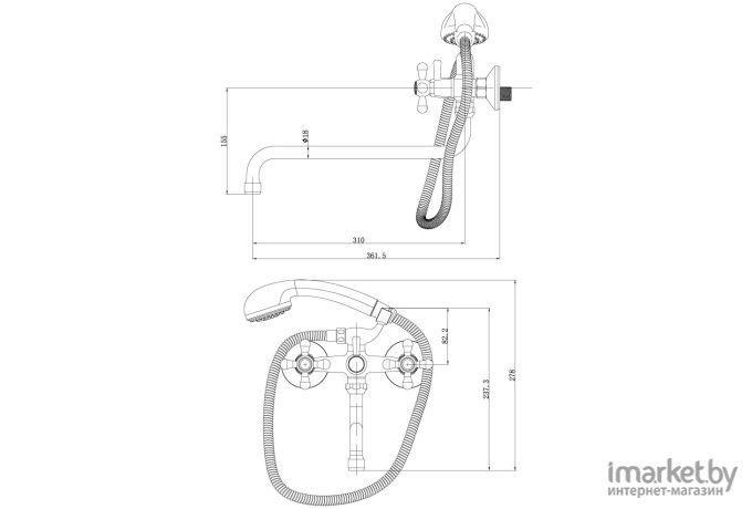 Смеситель LEMARK Promotion LM6041C