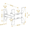 Кронштейн для телевизора Holder LCDS-5046 (белый)