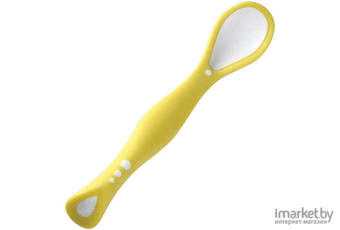 Ложка для кормления Happy Baby Spoon 15003 желтый